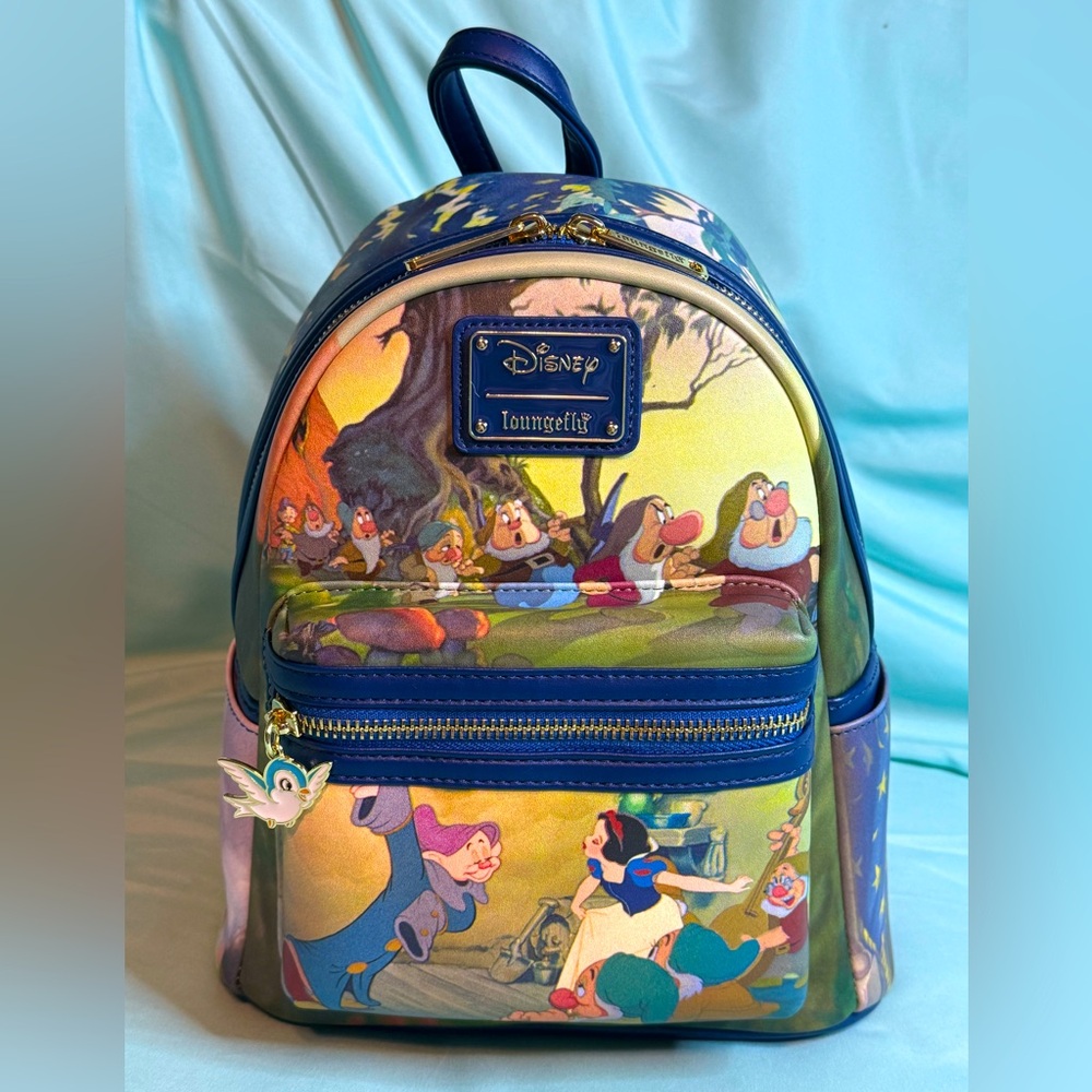 Loungefly x Disney Snow White & The Seven Dwarfs Scenes Backpack